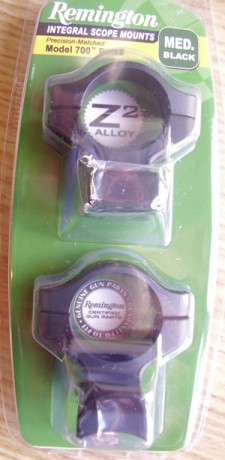 Vendo Monturas integrales ( Montura y anillas juntas), ambas de pulgada y altura Media:

DNZ  Winchester 00