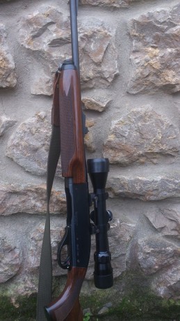 Hola.

Un compañero de caza me pide que le anuncie la venta de este Rifle,Remington 7400 de cañón corto.
Está 02