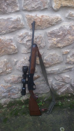 Hola.

Un compañero de caza me pide que le anuncie la venta de este Rifle,Remington 7400 de cañón corto.
Está 00