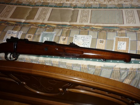 Vendo rifle Santa Barbara modelo CoruÑa A , guiado en cal. 308 winchester, totalmente impecable de todo 00