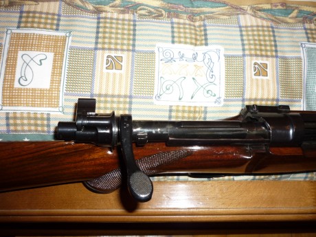 Vendo rifle Santa Barbara modelo CoruÑa A , guiado en cal. 308 winchester, totalmente impecable de todo 12