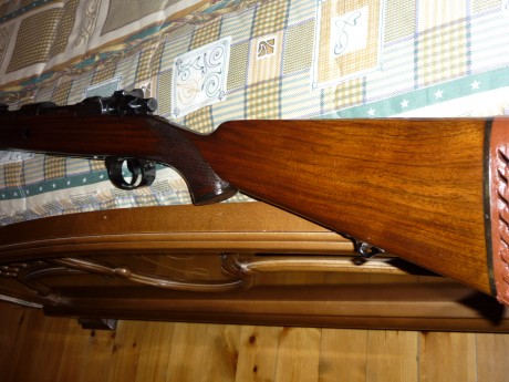 Vendo rifle Santa Barbara modelo CoruÑa A , guiado en cal. 308 winchester, totalmente impecable de todo 22