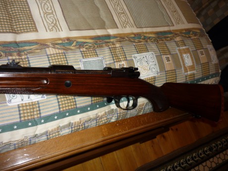Vendo rifle Santa Barbara modelo CoruÑa A , guiado en cal. 308 winchester, totalmente impecable de todo 20