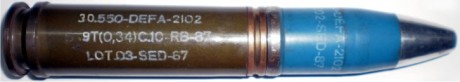 Colegas del foro.
Aqui os pongo todo esta riata de ejemplares del cartucho de 30 mm del cañon DEFA que 30