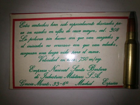 Y me refiero a la munición. A aquella "Santa Bárbara" que se hacía en las fábricas de armas 130