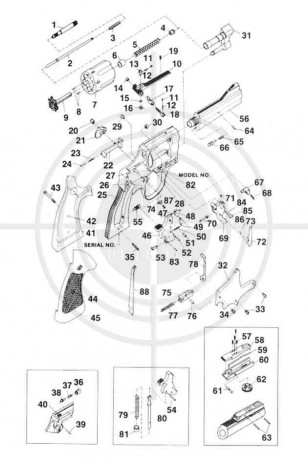 Hola a todos, tengo un revolver S&W K14 tiene sus años pero su aspecto es bueno y tira mejor de que 10