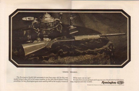Hola, recientemente he adquirido la Remington 1100 que estaba a la venta en la Armería Navas, para mí 171