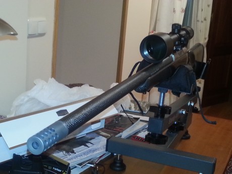...se llama ahorrar para un rifle de largo alcance, de muy largo alcance. Si ya sé que tuve un Vanguard 170