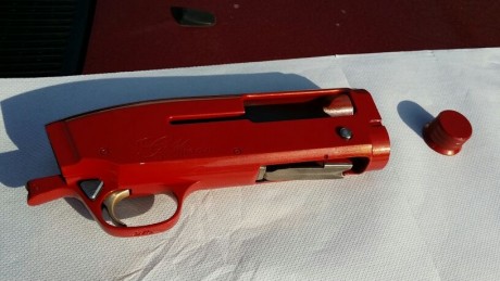 Que os parece? Es mi gold fusion sporting, ahora el dilema es:
Culata de madera pintada o de fibra. Donde 01