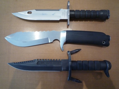Hola, quiero autoregalarme un cuchillo de supervivencia. He estado viendo los Aitor Jungle King I y II 130