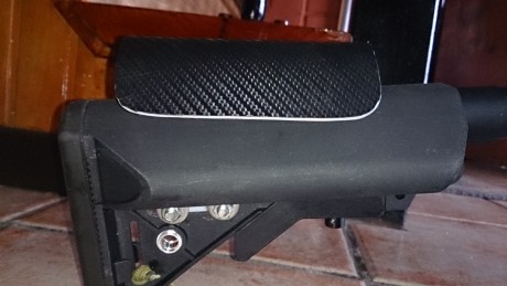 Alguna idea sobre cómo hacer una carrillera para este culatin?? 

Yo estoy pensando en kydex para la propia 91