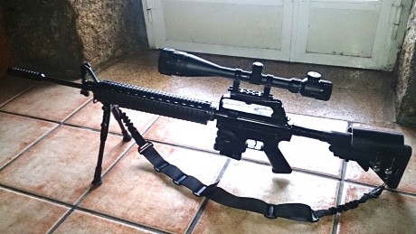 Alguna idea sobre cómo hacer una carrillera para este culatin?? 

Yo estoy pensando en kydex para la propia 90