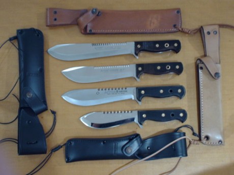 Hola, quiero autoregalarme un cuchillo de supervivencia. He estado viendo los Aitor Jungle King I y II 170