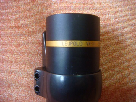 Especial de batida, Tubo de 30, con reticula iluminada  German 4 Dot. Ajuste 1/4 Click MOA. Monturas  02