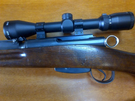 vendo K31.Rifle muy preciso , numeracion coincidente en todas sus partes. Con base para visor acero y 02