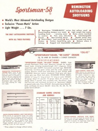 Hola, recientemente he adquirido la Remington 1100 que estaba a la venta en la Armería Navas, para mí 22