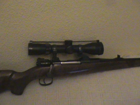 Vendo rifle de cerrojo  BRNO  mod. 98 calibre 30-06, con monturas de pivote eaw de apel originales ,visor 02