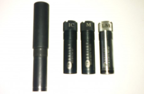 Mobilchokes Briley en cal. 20,para beretta o benelli,son el M, 3 estrellas,el LM 3.5 estrellas y el IC 01