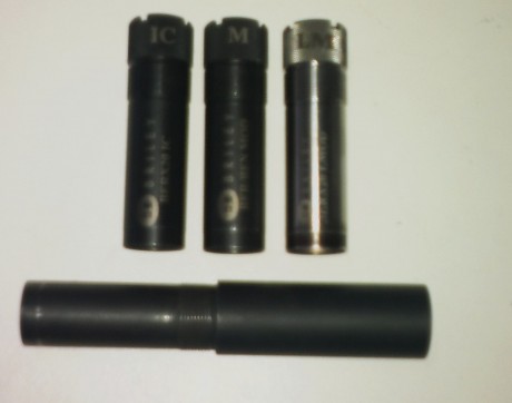 Mobilchokes Briley en cal. 20,para beretta o benelli,son el M, 3 estrellas,el LM 3.5 estrellas y el IC 00