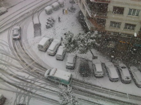 No e visto nevar tanto a nivel del mar hace 20 años... 00