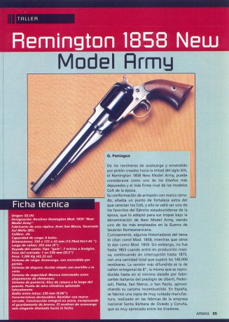 Buenas tardes, necesitaría fotografías del despiece  ( no de la vista explosiva)de un revolver Uberti-Remington 91