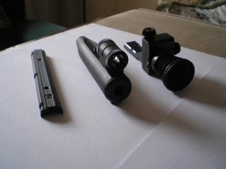 Hola: vendo conjunto de diopter, bocacha con tunel y anilla y regleta que va sobre la camara de potencia 20