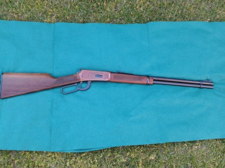    Buenas tardes, otro más en venta.....

Winchester modelo 94 en calibre 30-30 Winchester

Lo he calificado 02
