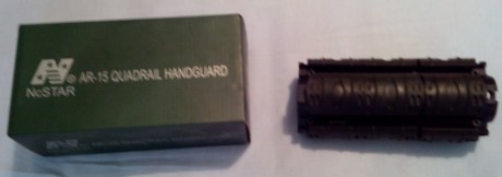 Vendo guardamanos con 4 railes para CAR15 de la marca NCstar, nuevo a estrenar.

35€ portes incluidos. 00