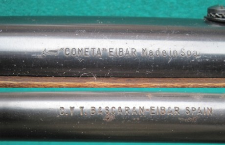 Hola a todos.
¿Alguien sabe que modelo es esta pistola de la marca Cometa?

 Pistola Cometa-01.jpg 
Es 00