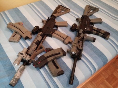 Hola,saco este nuevo tema,pues como yo,muchos de vosotros,amantes de las armas de corte tactico del 22,customizais,vestis,adornais 120