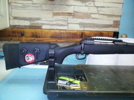 Vendo rifle savage modelo 11/111 long range hunting, calibre 6'5x284 norma, con cañon de 26", con 02