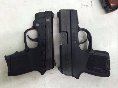 Estas son la pistolas subcompactas o back up que yo recomendaría si me fuera a compar una.

Primero la 00
