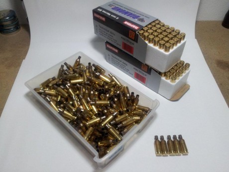 Se venden lotes de vainas Lapua y Norma 6mm BR, con un solo disparo y con un fusil de cerrojo monotiro. 00