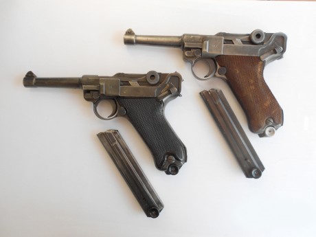 Iniciaremos con una artilleria Erfurt 1914, para continuar con una Mauser Original 4 pulgadas fabricada 31