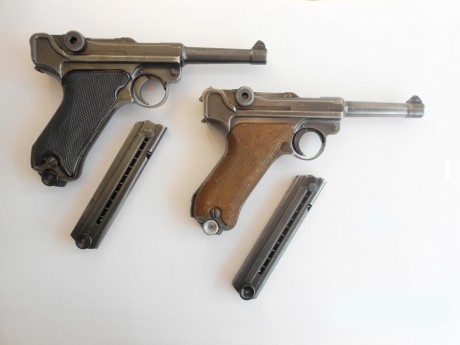 Iniciaremos con una artilleria Erfurt 1914, para continuar con una Mauser Original 4 pulgadas fabricada 30