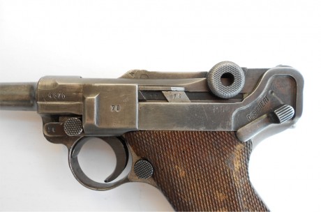 Iniciaremos con una artilleria Erfurt 1914, para continuar con una Mauser Original 4 pulgadas fabricada 100