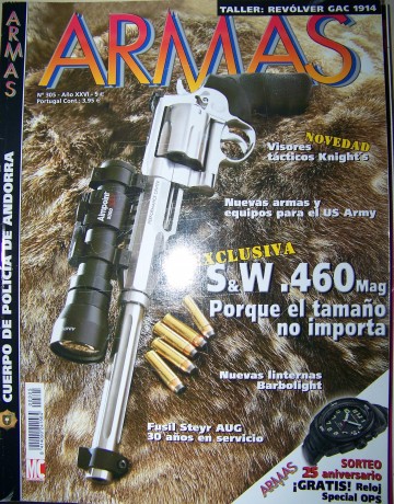  OFERTA;El que me compre todas las revistas, el précio final será 20€+envío inculuido.Revista Armas: Nº 30