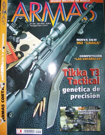 OFERTA;El que me compre todas las revistas, el précio final será 20€+envío inculuido.Revista Armas: Nº 100