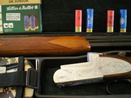 Hola, vendo por 750 eur. o cambio por repetidora benelli o beretta con polichokes en calibre 20 esta escopeta.
 11