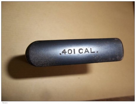 Hola 
compro cargador para rifle Winchester modelo 1910 calibre 401 SL
pongo unas fotos de el cargador 02