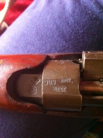 Vendo LEE-ENFIELD original de la 2ª WW, año 1943 en perfecto estado de conservacion y me comprometo a 01