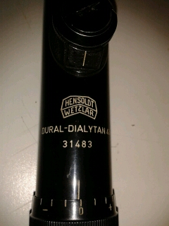 (Se puede cerrar)Cambio visor hensoldt-dialytan 4x (zeiss)reticula alemana 1 cambio por visor de mi gusto. 00