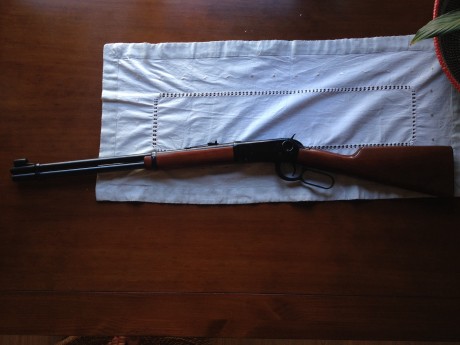 Hola a todos compañeros.
Vendo mi Winchester modelo 94 en calibre 44 magnum.
Lo vendo por falta de uso 02