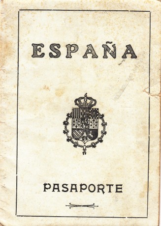 Hola, esta es parte de mi colección de pasaportes, puestos por años de expedición del pasaporte que se 01
