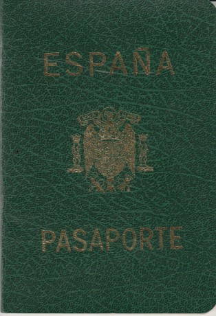 Hola, esta es parte de mi colección de pasaportes, puestos por años de expedición del pasaporte que se 41