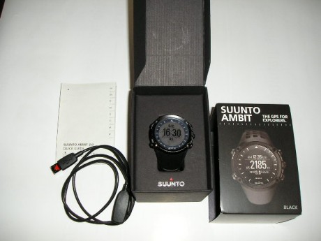 Un amigo, me pide que le venda su reloj Suunto Ambit2,  lo vende porque es demasiado reloj para él y apenas 02