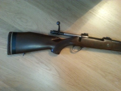 Hola compañeros , vendo sako calibre 300 wm con montura mannlicher en perfecto estado 650 euros , dragunoz 01