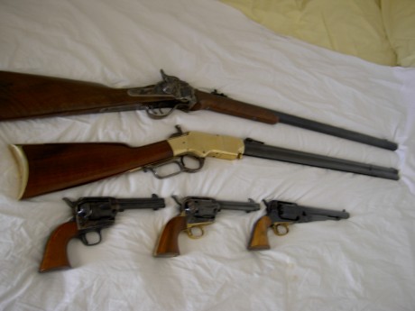  Hilo para colocar fotos, de esas armas de pólvora negra que tanto nos gustan y tenemos bien cuidadas, 100