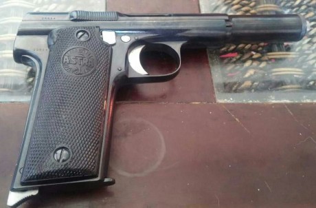 Se vende astra 400 inutilizada con certificado bope no nominal. No necesita inscribirla en libro de coleccionista. 02