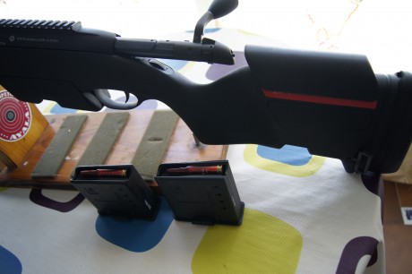 Excelente rifle Austriaco en el calibre .308 W. Absolutamente impecable, sin marcas de uso de ningun tipo. 00